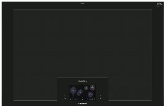 Produktbild Siemens EZ877KZY1E iQ700 Vollflächen-Induktionskochfeld 80 cm Schwarz