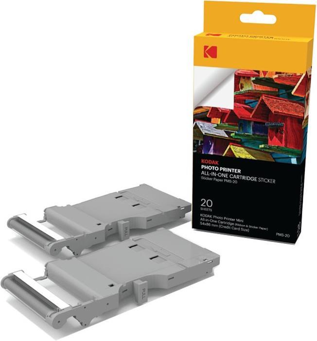 Kodak Cassetta fotografica (20 x, Foto (5.4x8.6cm))