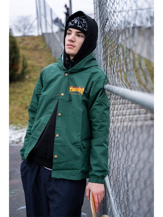 Produktbild Thrasher Flame Logo Coach Jacket (S)