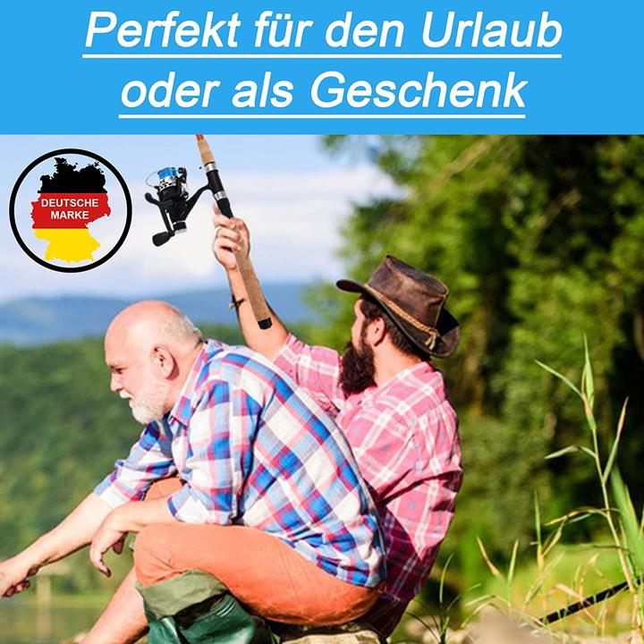 Actual product image Q-Tac Fishing set trout 240cm (Telescope, Fishing set, 240 cm)