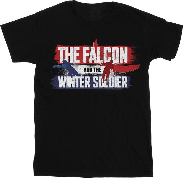 Immagine prodotto The Falcon And The Winter Soldier Action Logo Maglietta Uomo (S)