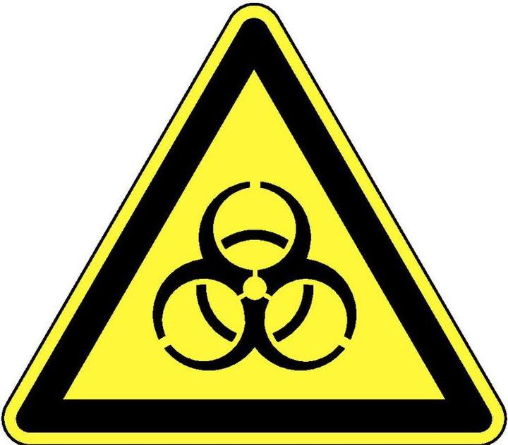 Immagine prodotto BRW Cartello di pericolo biologico - 20 cm