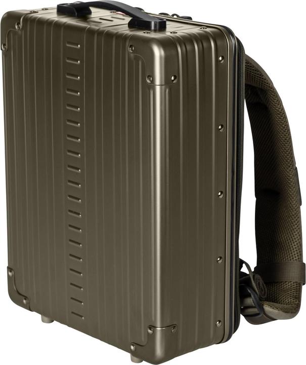 Actual product image Aleon Aluminium Business Backpack, Bronze (14 l)