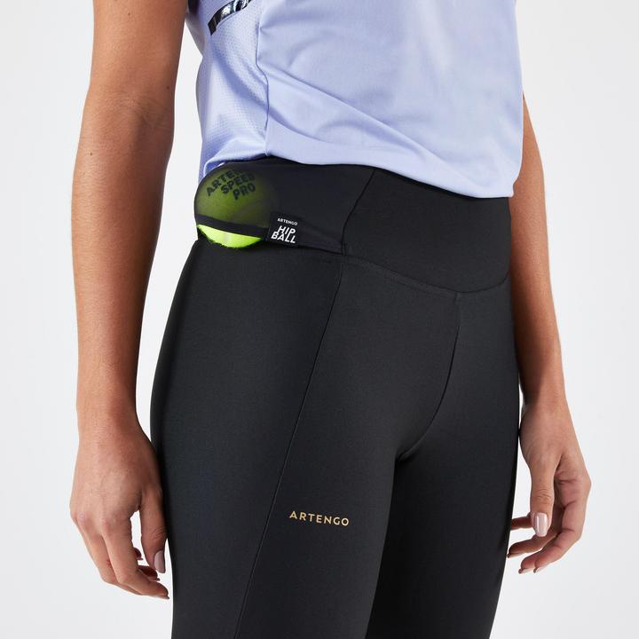 Produktbild Artengo Damen Tennis Leggings - Tlegging Dry Hip Ball schwarz (W35)