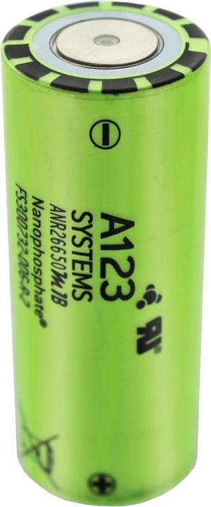 Image du produit A123 Systems Batterie ANR26650M1B, non protégée, 26,25x65mm (1 pcs, 2500 mAh)