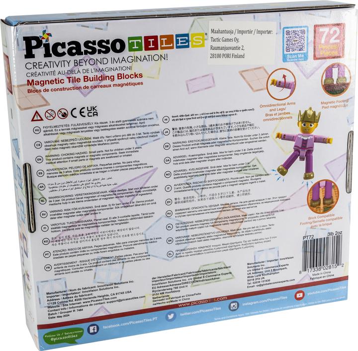 Image du produit PicassoTiles Picasso Tiles - Ensemble de thèmes d'hiver glacial (PT22)