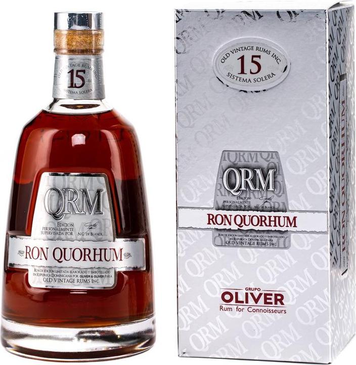 Image du produit Ron Quorhum Ron 15 Años Solera Rum (1 x 70 cl)