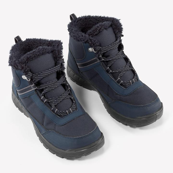 Produktbild Quechua Winterschuhe Kinder Gr. 35–38 Schnürung warm wasserdicht Winterwandern - SH100 (37)