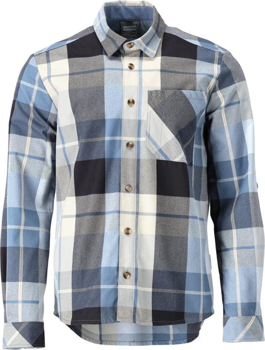 Immagine prodotto Mascot Camicia di flanella personalizzata 22904 nero-blu a quadri taglia S (S)