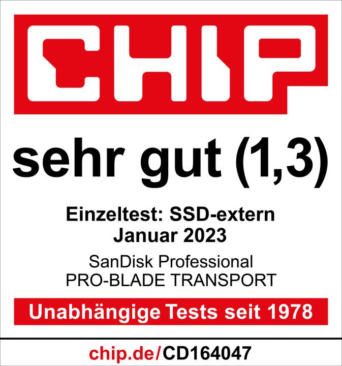 Produktbild SanDisk Professional Pro-Blade Transport (1000 GB)