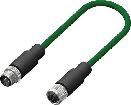 Actual product image Rs Pro Straight Female 4 way M12 to Straight Male