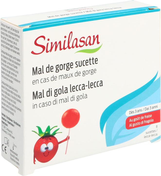Produktbild Similasan Halsweh Lolli 8 Stk (8 Stück)
