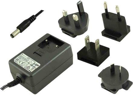 Rs Pro Adaptateur secteur AC/DC 18W, 100  240V ac, 15V dc / 1.2A