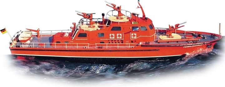 Actual product image Romarin fireboat düsseldorf kit 1/25