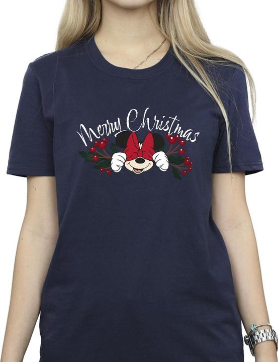 Produktbild Disney Minnie Mouse Christmas Holly TShirt (S)