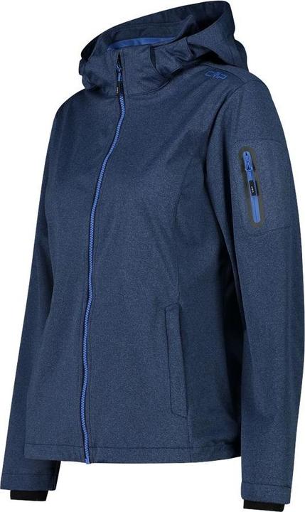 Produktbild CMP Campagnolo Women's Light Melange Jacket Zip Hood (34, XXS)