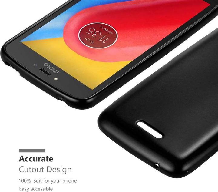 Productafbeelding Cadorabo TPU Matte Metallic hoes (Motorola Moto C Plus)