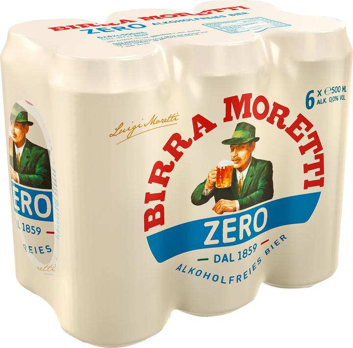 Birra Moretti Zero (6 x 50 cl)