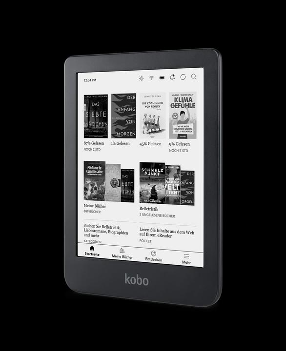 Image du produit Kobo Clara 2E (6", 16 Go, Bleu de l'océan profond)