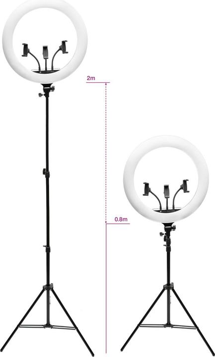 Actual product image Rio Make Up and Vlogging Light RL18