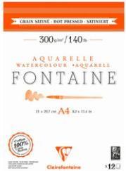 Produktbild Clairefontaine Fontaine Aquarellblock (120 x)