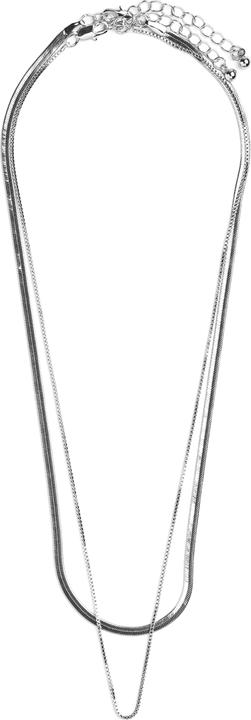 Actual product image Pieces Pcbina 2-Pack Necklace Noos (30% zinc, Material: 70% iron)
