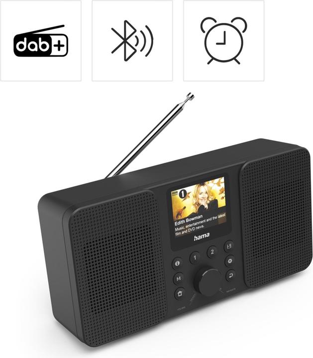 Actual product image Hama DIR10 (FM, DAB+, Web radio, DAB, Bluetooth, Wi-Fi)