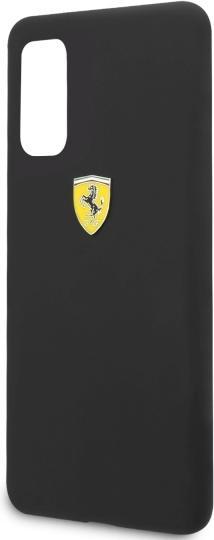 Immagine prodotto Ferrari On Track Liquid Silicone Case Shield per G980F Samsung Galaxy S20 - nero (Samsung Galaxy S20)