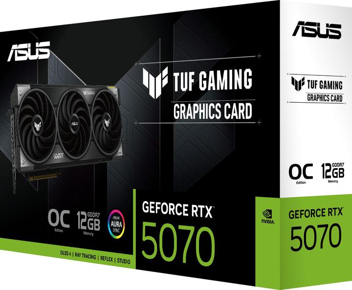 Image du produit ASUS TUF RTX 5070 O12G GAMING (12 Go)