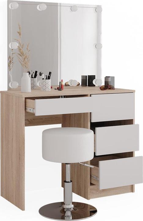 Immagine prodotto Vicco Sherry con sgabello e illuminazione (90 x 75 x 40 cm)