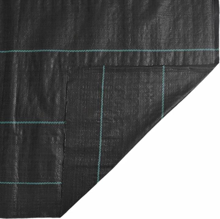 Productafbeelding VidaXL Onkruidvlies tuinvlies gronddoek onkruidfolie zwart 0,5x200m PP