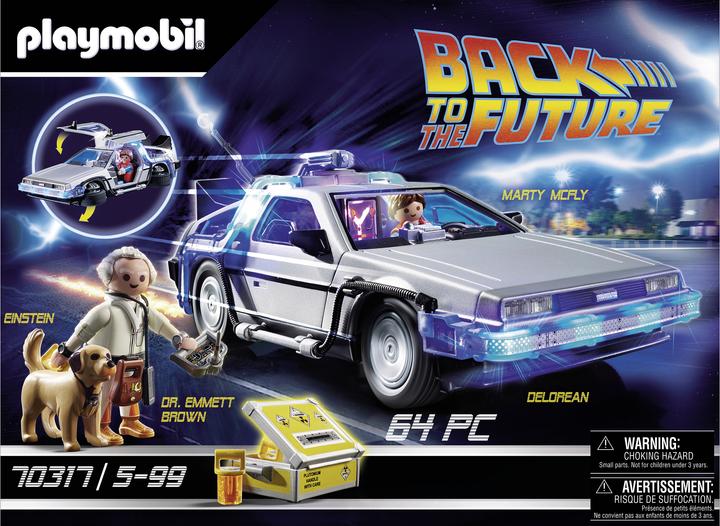 Produktbild Playmobil Back to the Future DeLorean (70317, Playmobil Back to the Future)