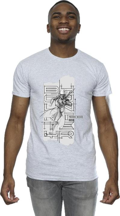 Image du produit Star Wars - T-shirt THE BOOK OF BOBA FETT FENNEC ILLUSTRATION - Homme (XXL)