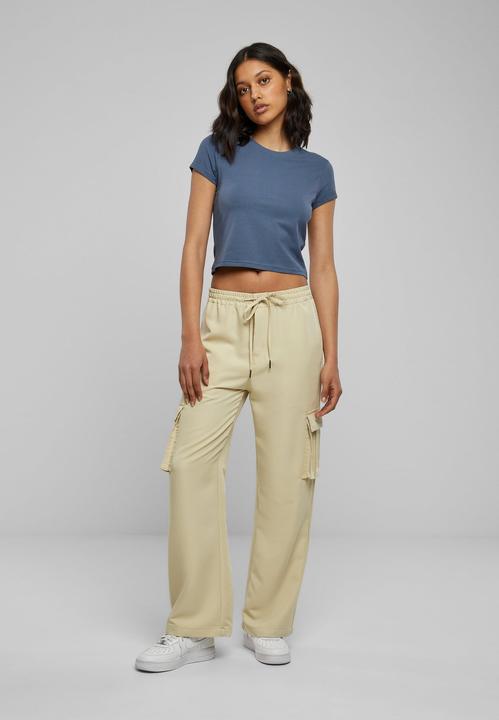 Image du produit Urban Classics Tee croisé en jersey stretch pour femme (L)