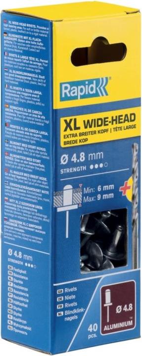 Immagine prodotto Rapid Rivetto cieco XL Ø 4,8 x 12 mm