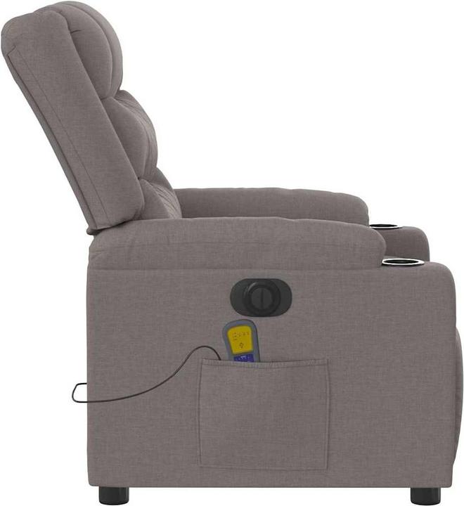 Immagine prodotto VidaXL Sedia da massaggio in tessuto grigio