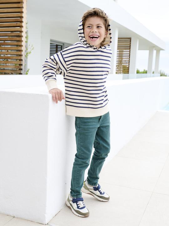Immagine prodotto Vertbaudet Gestreiftes Jungen Kapuzensweatshirt (158)