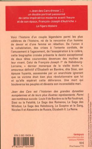 Actual product image François-Joseph and Sissi: devoir and rebellion (French, Des Cars Jean, 2023)