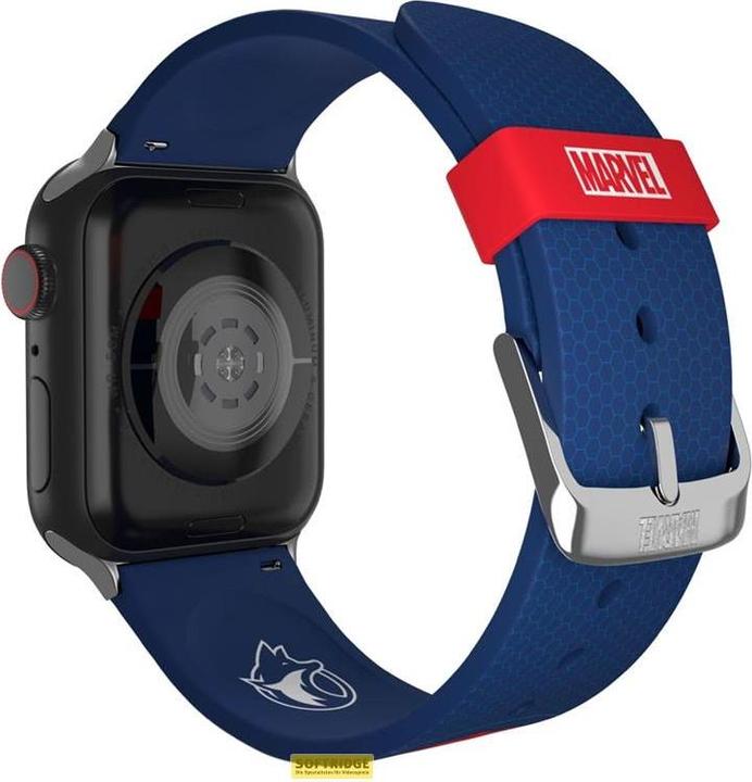 Immagine prodotto Moby Fox Bracciale Marvel per smartwatch Insignia Collection: Captain America (Silicone)