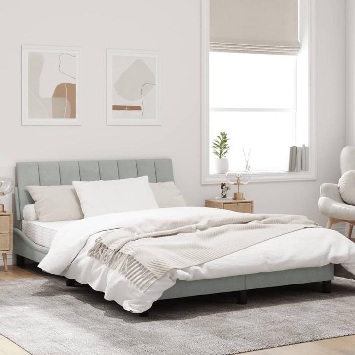 Immagine prodotto VidaXL Struttura letto con testiera in velluto (140 x 200 cm)