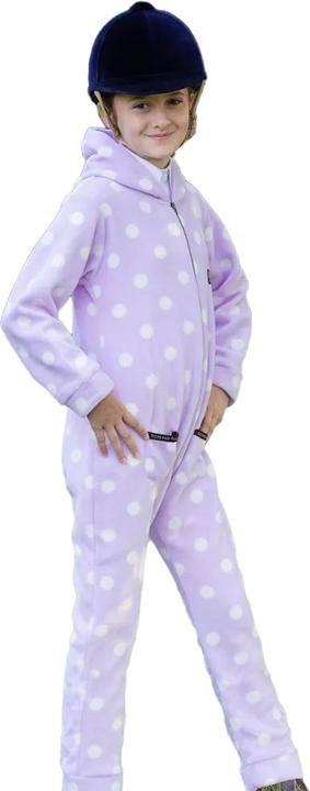 Actual product image Supreme Products Childrens/Kids Dotty Fleece Jumpsuit (XL)