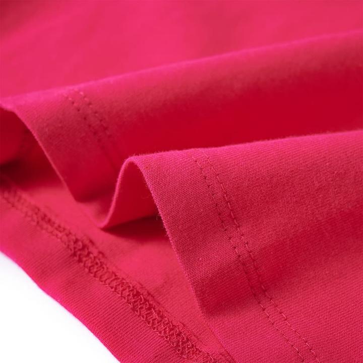 Immagine prodotto VidaXL Camicia a maniche lunghe per bambini rosa brillante 128,Materiale: 95 % cotone (128)