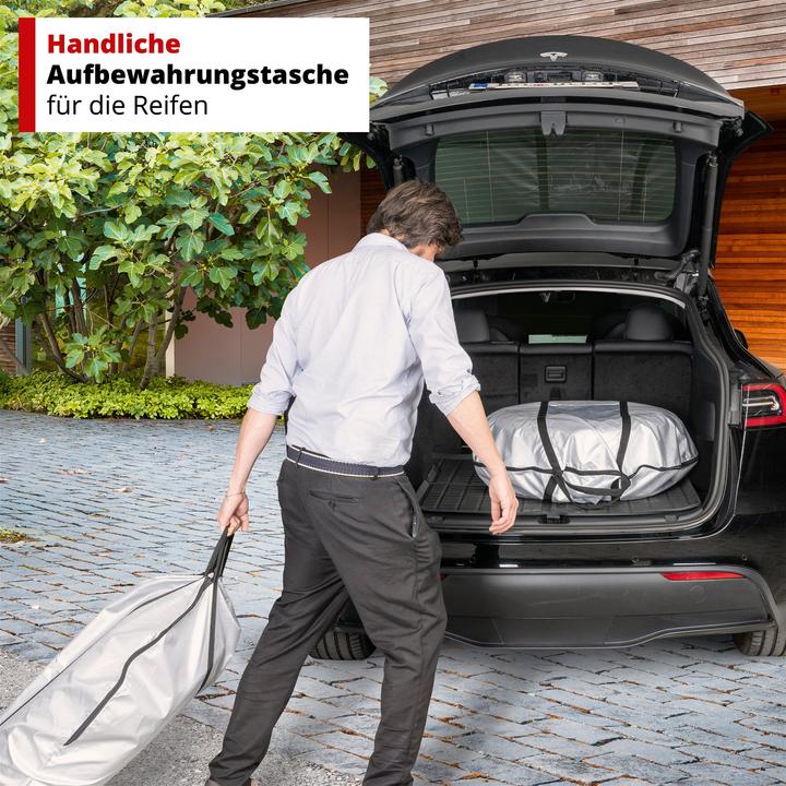 Image du produit Walser Jeu de 2 sacs de rangement pour pneus de taille XL, housse de protection robuste et imperméable