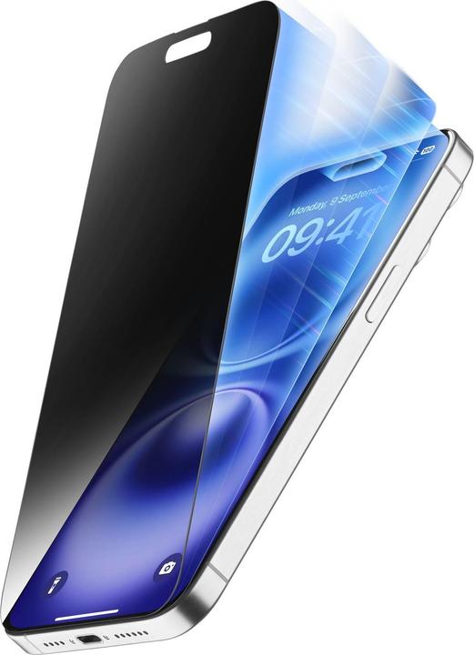 Immagine prodotto Cellularline Eclissi di vetro top secret (1 Pezzo/i, Apple iPhone 16)