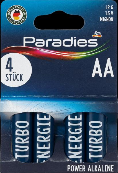 Produktbild Paradies Power Alkaline (4 Stk., AA)