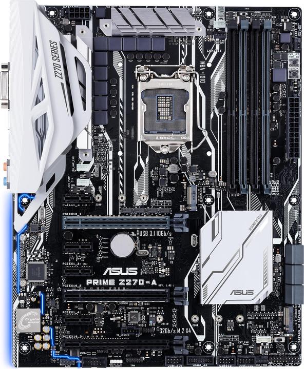 ASUS Prime Z270-A (LGA 1151, Intel Z270, ATX)
