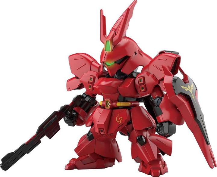 Actual product image Bandai GUNDAM - SD EX Standard Sazabi Gundam SD - Model Kit