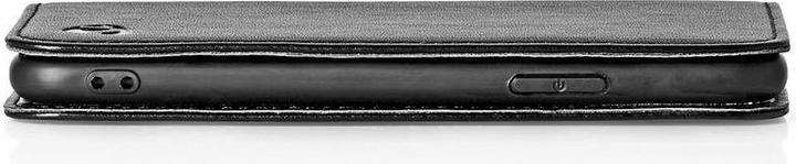 Produktbild Nedis Schutzhülle Benutzt für: Samsung Samsung Galaxy S9 Geeignet für 1 Kart Schwarz PU/TPU Einstell (Samsung Galaxy S9)
