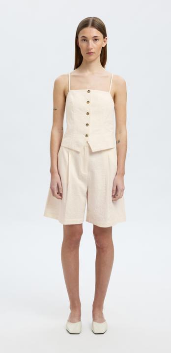 Image du produit Selected Femme Baumwollmix Spaghettiträger-Top (36)