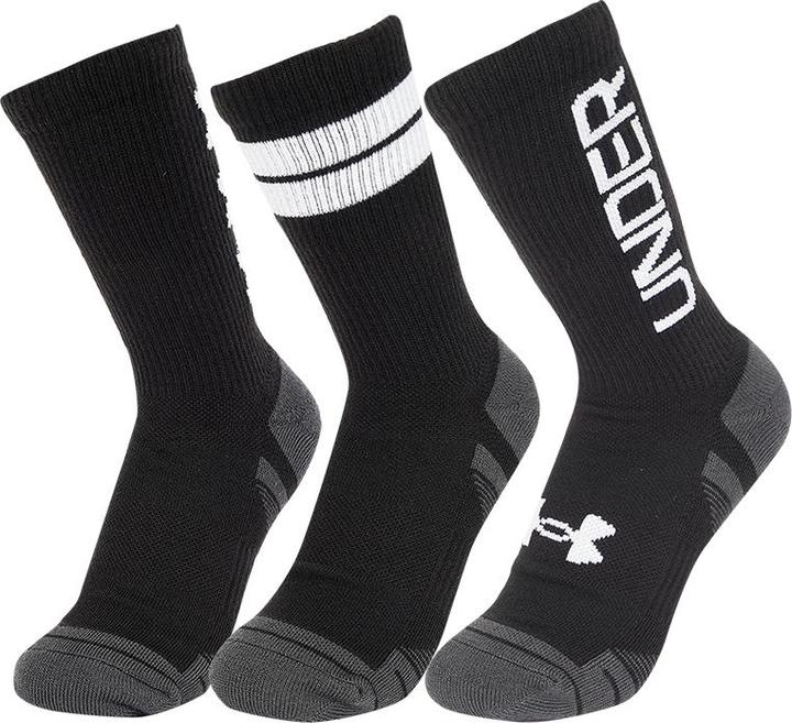 Actual product image Under Armour Perf Tech Crew 3-pack socks (L)
